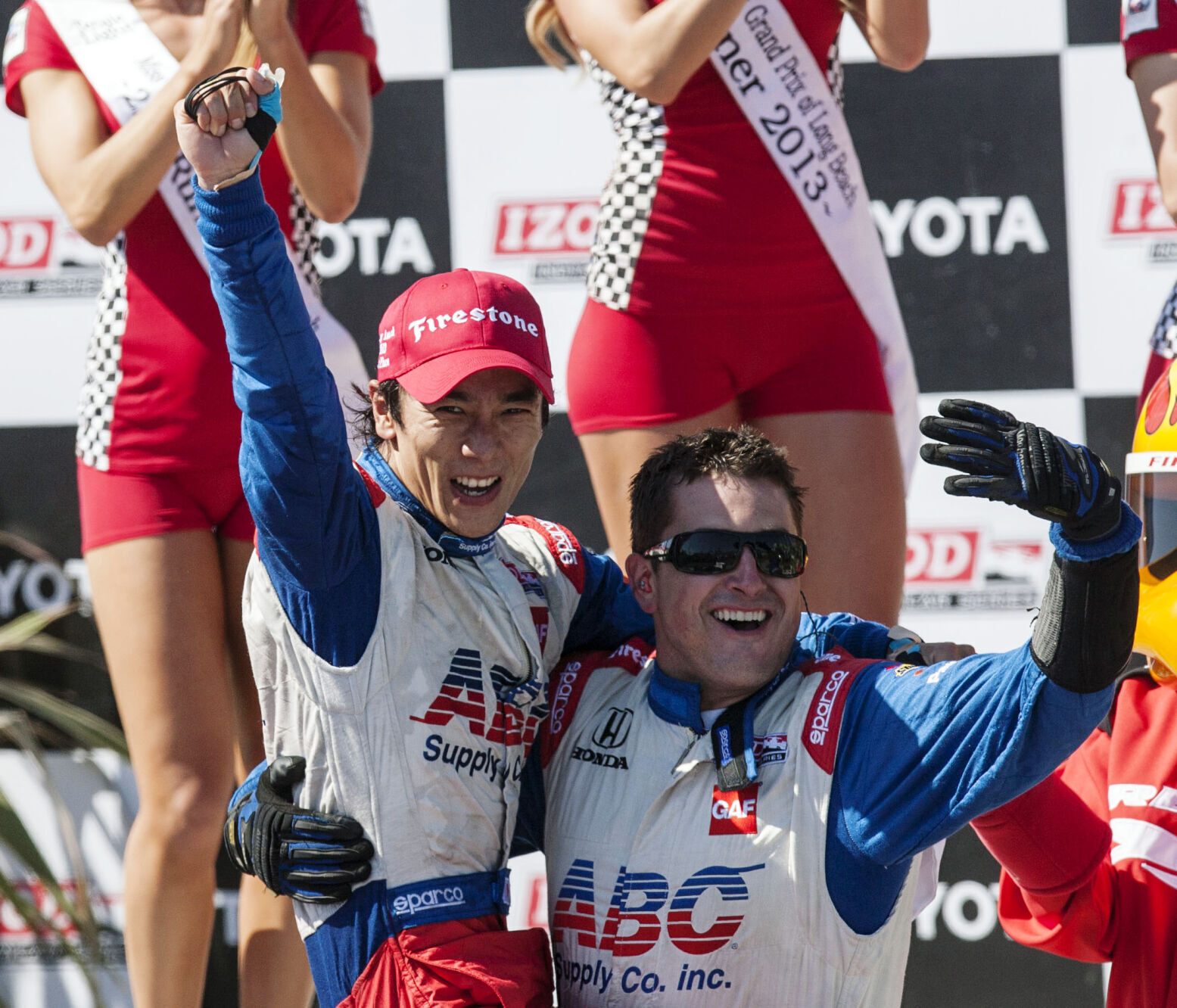 2013: Takuma Sato becomes first Japanese driver to win IndyCar race